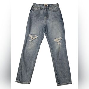 Madewell Denim Ripped Mom Jean